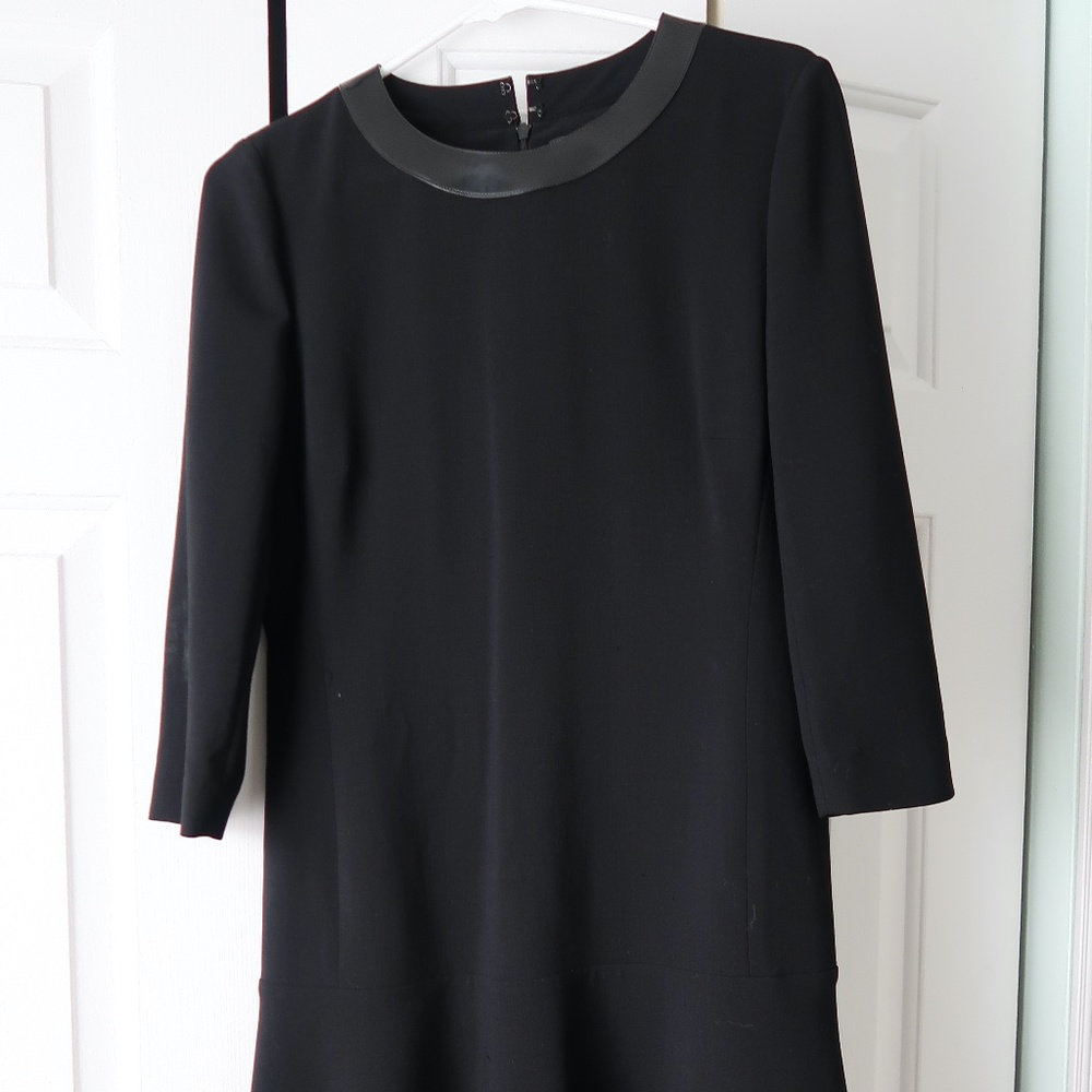 Ralph Lauren Black Midi Dress Size 8